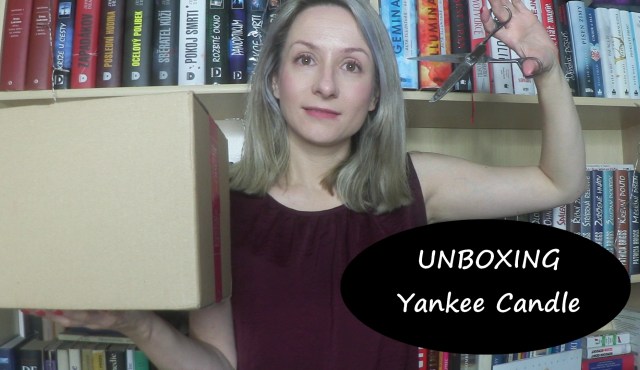 unboxing - yankee candle